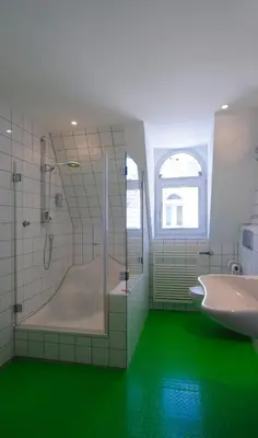 Ein Badezimmer in der Unterkunft Apartment Essen- Bredeney