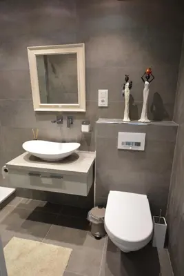 Ein Badezimmer in der Unterkunft Luxury apartment in Düsseldorf near trade fair
