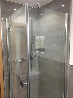 Ein Badezimmer in der Unterkunft Hotel Restaurant Kroatia