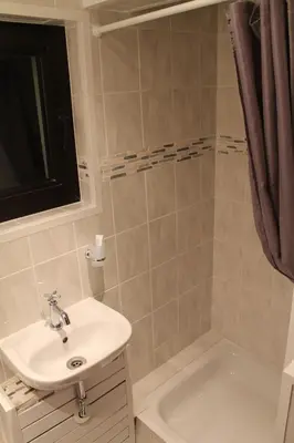 Ein Badezimmer in der Unterkunft Fair Trade Apartment