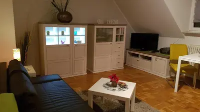 TV/Unterhaltungsangebot in der Unterkunft Ferien-& Monteurwohnung Koenen2 nah am Westfield Centro