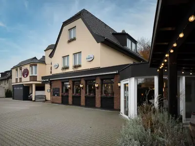 Das Gebäude in dem sich das Hotel befindet