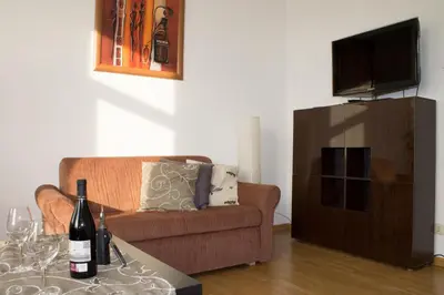 TV/Unterhaltungsangebot in der Unterkunft Ferienwohnung Ohligs