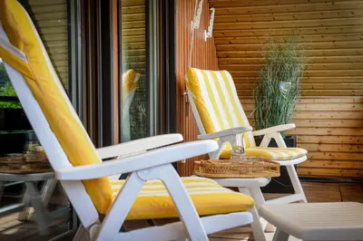 Grundriss der Unterkunft Messeapartment Sunny Side