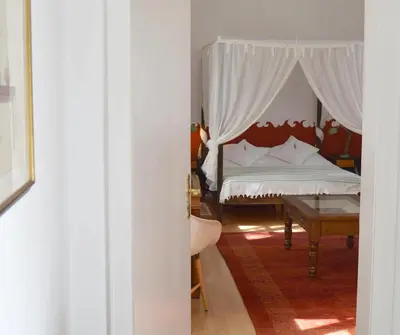 Ein Bett oder Betten in einem Zimmer der Unterkunft Epic Location