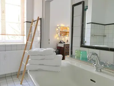 Ein Badezimmer in der Unterkunft Epic Location