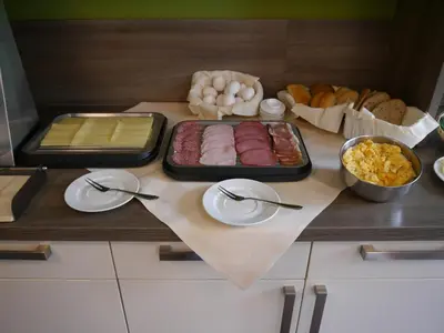 Essen im Hotel oder in der Nähe