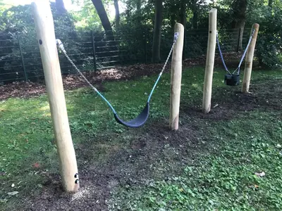 Ein Garten an der Unterkunft Naturfreundehaus Gelsenkirchen Fritz Bohne