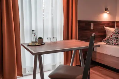 Ein Bett oder Betten in einem Zimmer der Unterkunft SSC Sport+Seminarcenter Radevormwald