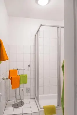 Ein Badezimmer in der Unterkunft Apartment Wideystrasse