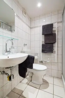Ein Badezimmer in der Unterkunft Altstadt Kunstmuseum