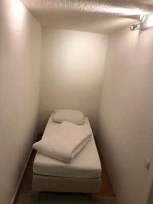 Ein Bett oder Betten in einem Zimmer der Unterkunft Altstadt Kurzestr