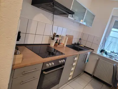 Küche/Küchenzeile in der Unterkunft Gästehaus Kampik