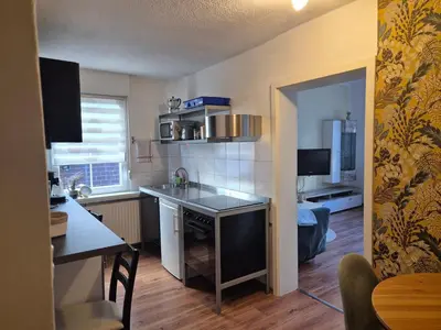 Küche/Küchenzeile in der Unterkunft Gästehaus Kampik