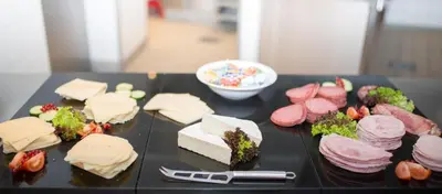 Essen im Hotel oder in der Nähe