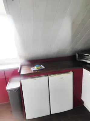 Küche/Küchenzeile in der Unterkunft Moderne Studio Apartments und 120qm Wohnungen in Oberhausen, ideal für Geschäftsreisende und Monteure