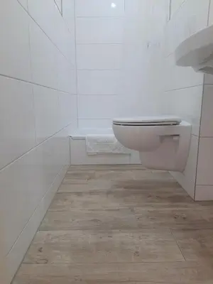 Ein Badezimmer in der Unterkunft Steakhaus Galgenbach