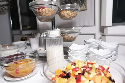 Essen im Hotel oder in der Nähe