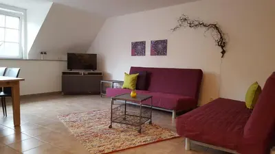 TV/Unterhaltungsangebot in der Unterkunft Ferienwohnung Kirchhellen 