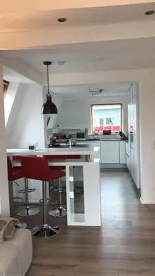 Küche/Küchenzeile in der Unterkunft Stadtvilla Kö97 - Apartment Relax