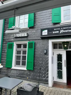 Das Gebäude in dem sich das Hotel befindet