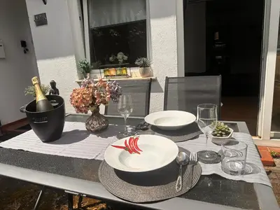 Essen in der Ferienwohnung oder in der Nähe