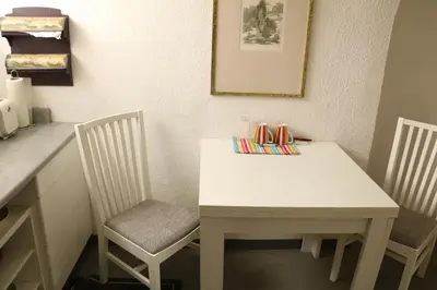 Grundriss der Unterkunft Apartment mit Gartenblick und kleines Apartment im 3 Familienhaus