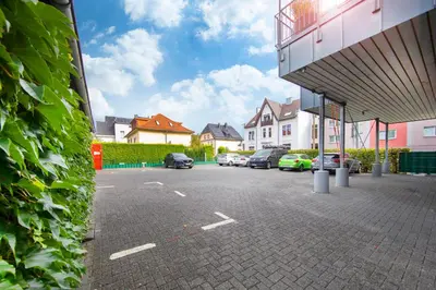 Das Gebäude in dem sich das Hotel befindet