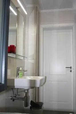 Ein Badezimmer in der Unterkunft Fewo Lirich