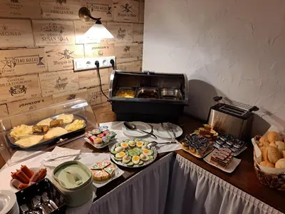 Essen im Hotel oder in der Nähe