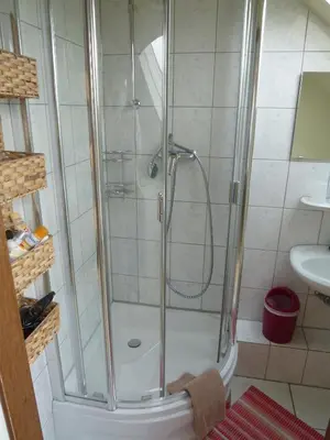 Ein Badezimmer in der Unterkunft Airport Apartment