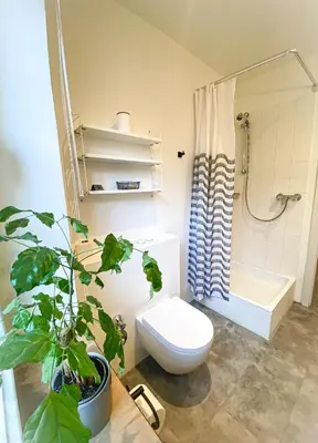 Ein Badezimmer in der Unterkunft Apartments 