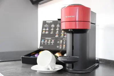 Kaffee-/Teezubehör in der Unterkunft Am Kronengarten