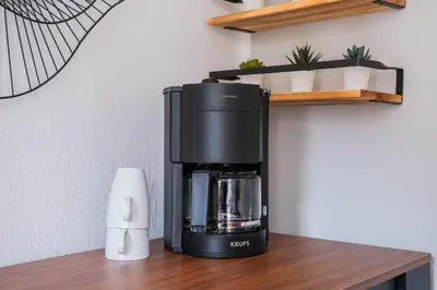 Kaffee-/Teezubehör in der Unterkunft Apartments an der Universität