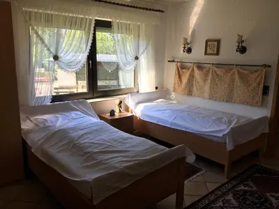 Ein Bett oder Betten in einem Zimmer der Unterkunft VormHolte