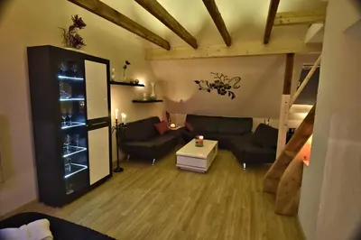 Ein Sitzbereich in der Unterkunft CATS Dreams
