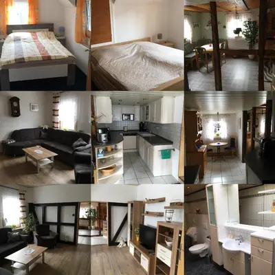 Ein Bett oder Betten in einem Zimmer der Unterkunft Ferienhaus Pacco