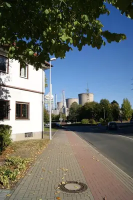 Das Gebäude in dem sich das Hotel befindet