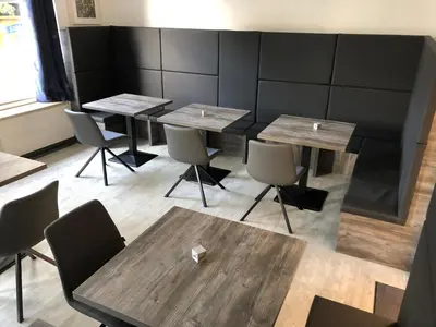 Ein Sitzbereich in der Unterkunft Casino Hotel Hamm