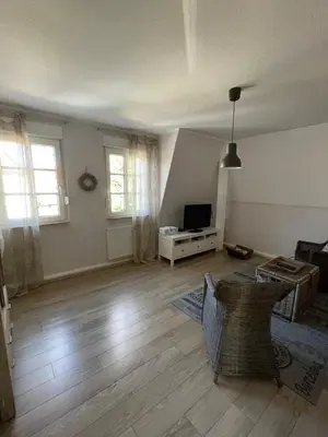 TV/Unterhaltungsangebot in der Unterkunft Haus in der Gartenstadt