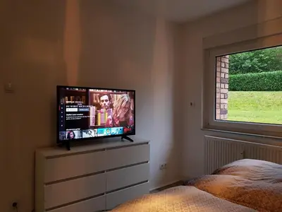 TV/Unterhaltungsangebot in der Unterkunft Ferienwohnung Saturn