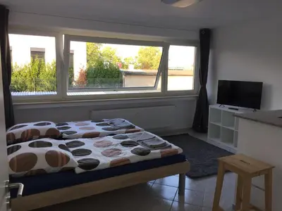 Ein Bett oder Betten in einem Zimmer der Unterkunft Tina