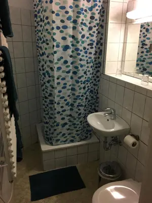 Ein Badezimmer in der Unterkunft Zum armen Mann