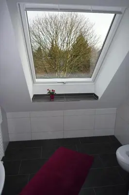 Ein Badezimmer in der Unterkunft Appartement mit Aussicht