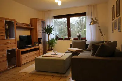 TV/Unterhaltungsangebot in der Unterkunft Ferienwohnung am Baldeneysee