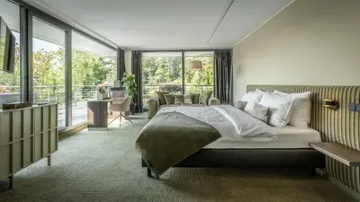 Ein Bett oder Betten in einem Zimmer der Unterkunft Das Vesper