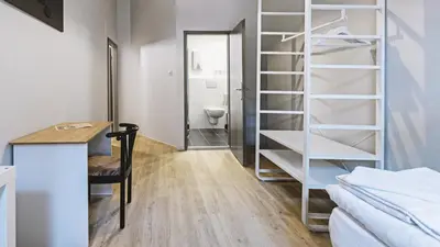 Ein Bett oder Betten in einem Zimmer der Unterkunft Hotel Schwaferts