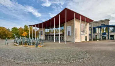 Das Gebäude in dem sich das Hotel befindet