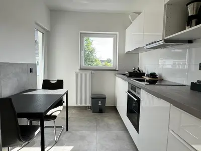 Küche/Küchenzeile in der Unterkunft Aparts House Essen - Balkon - Free Parking- WiFi - Kitchen