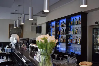 Lounge oder Bar in der Unterkunft Beisenbusch Hotel & Restaurant